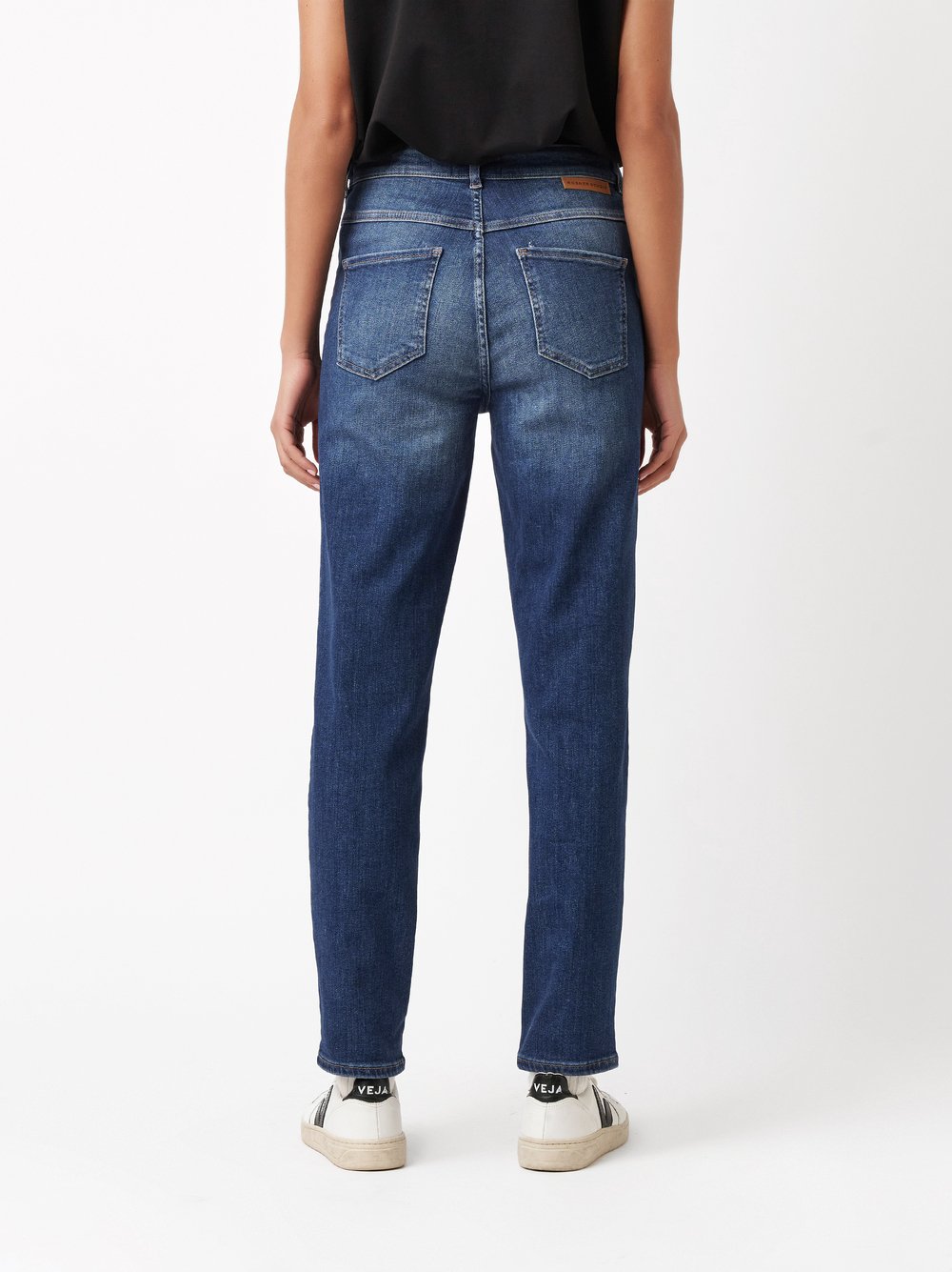 Jeans Audrey1 mid blue Rueckansicht Jeans Audrey1 mid blue Rueckansicht