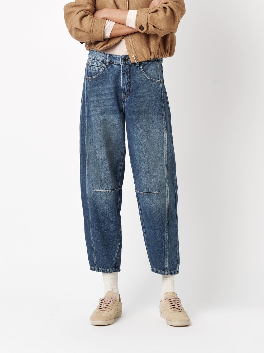Jeans Mara_391 mid blue Vorderansicht