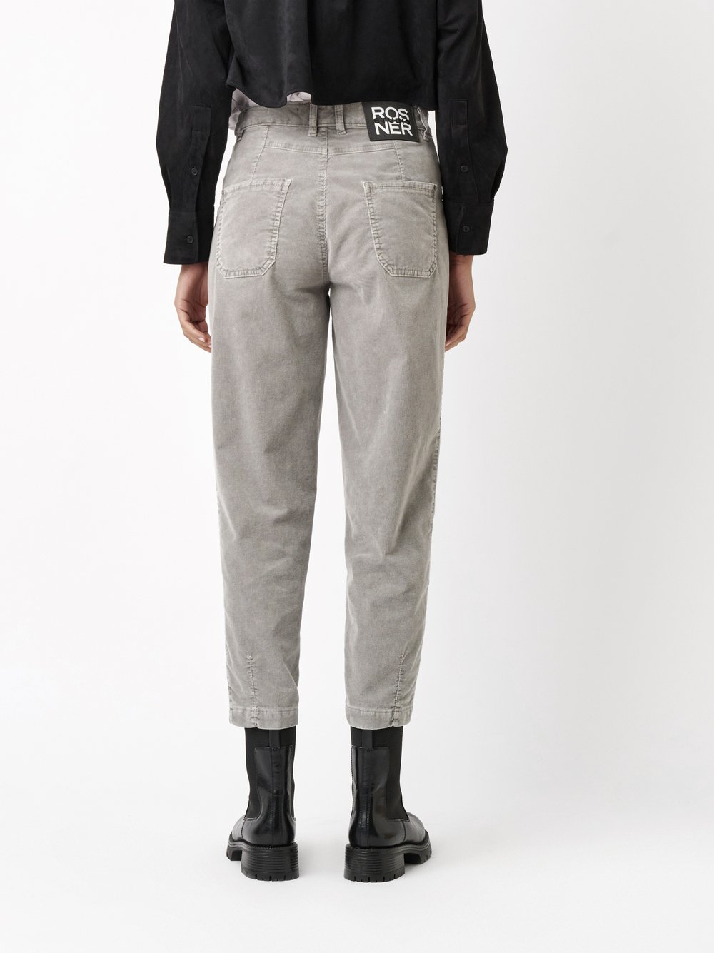 Hose Mara_089 grey Rueckansicht Hose Mara_089 grey Rueckansicht