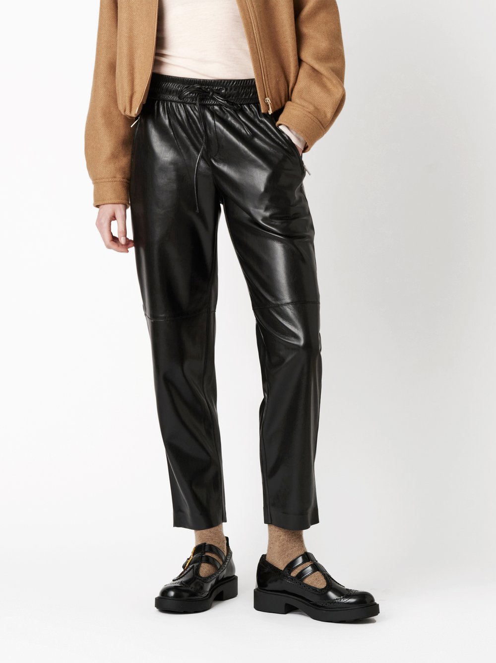 Trousers May_449 black front view