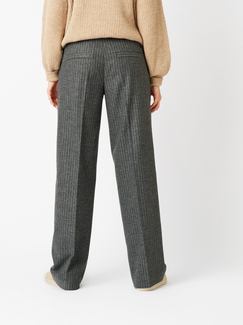 Trousers Mara_355 grey rear view