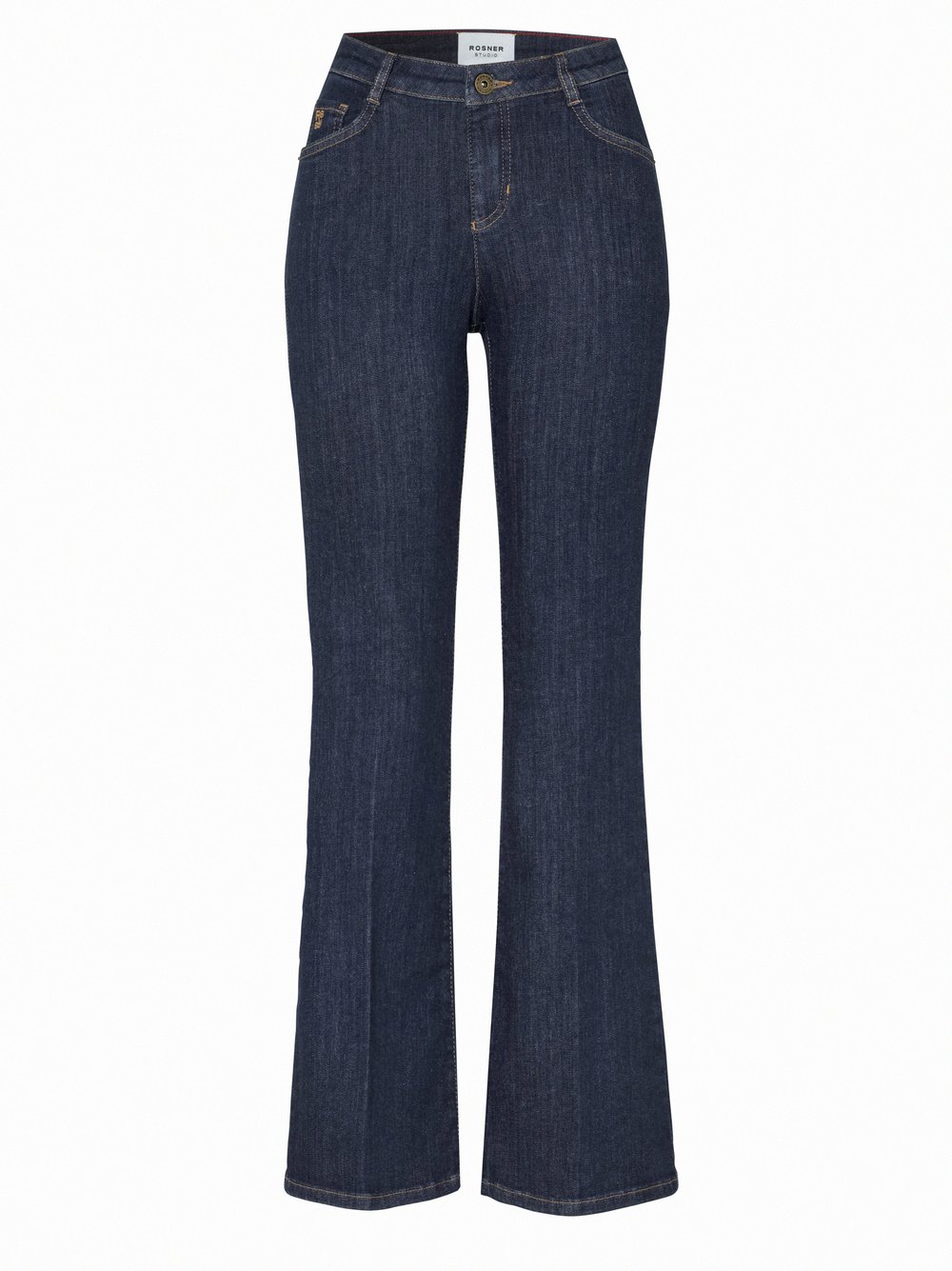 Womens jeans Antonia Bootcut in Navy, bootcut jeans, product view