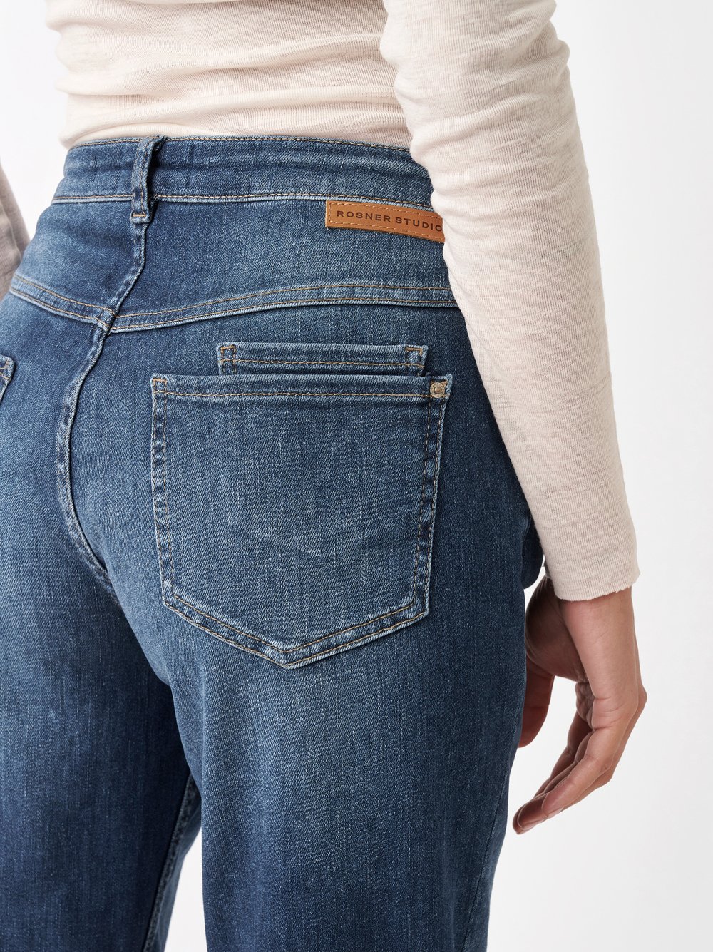 Jeans Masha_155 mid blue Detailansicht