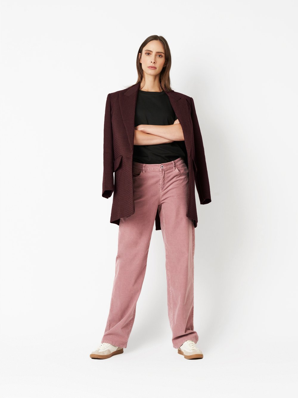 Hose Antonia_398 rose Outfitansicht