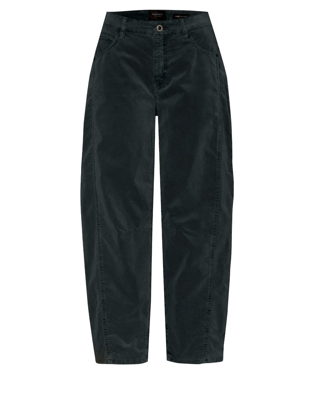 Trousers Mara_391 dark grey hollow