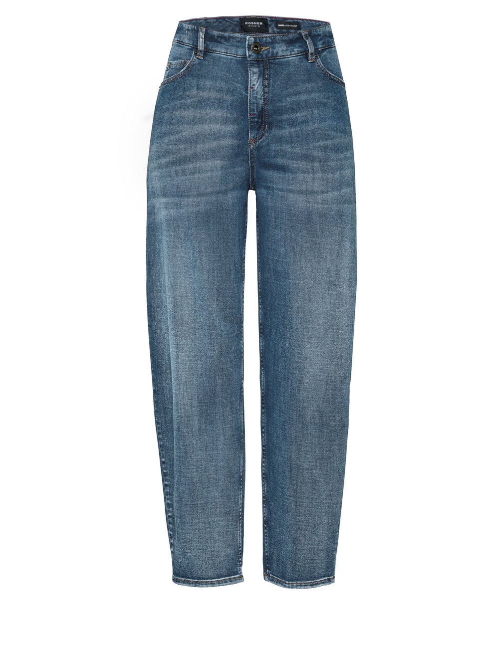 Jeans Mara_385 mid blue hollow