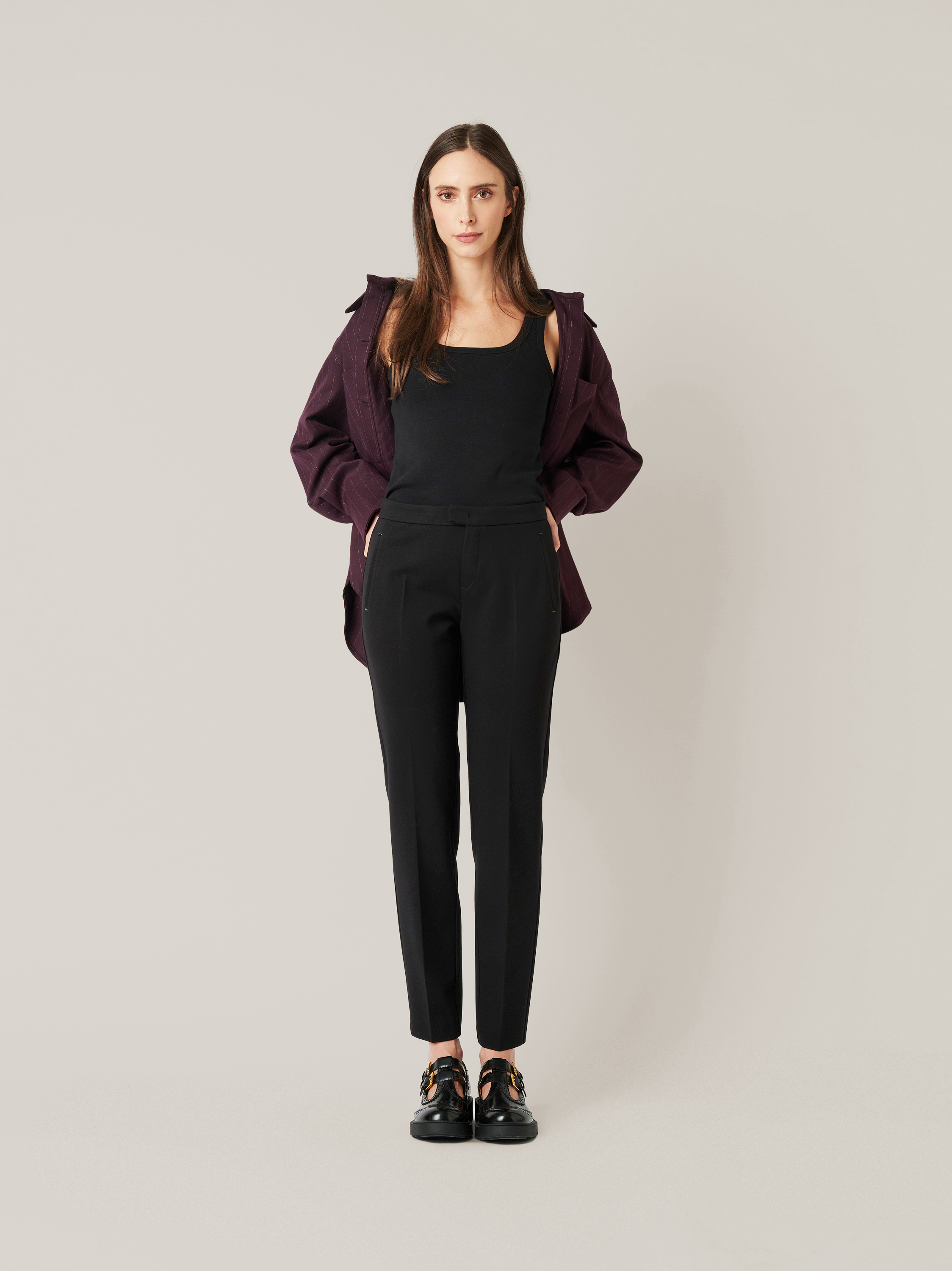 Cigarette made of jersey | Style »Alisa_317« black