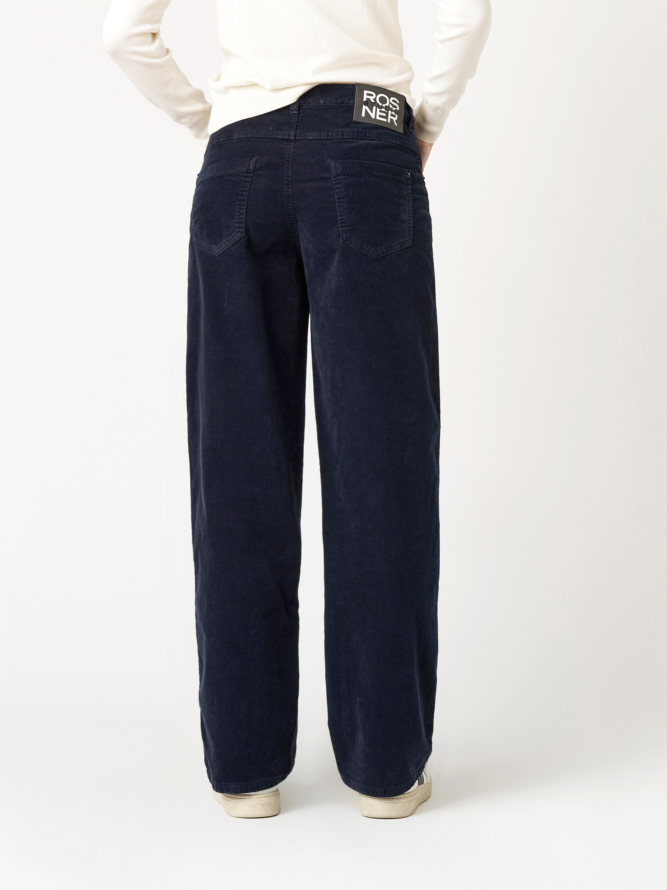 Hose Antonia_398 navy Rueckansicht Hose Antonia_398 navy Rueckansicht