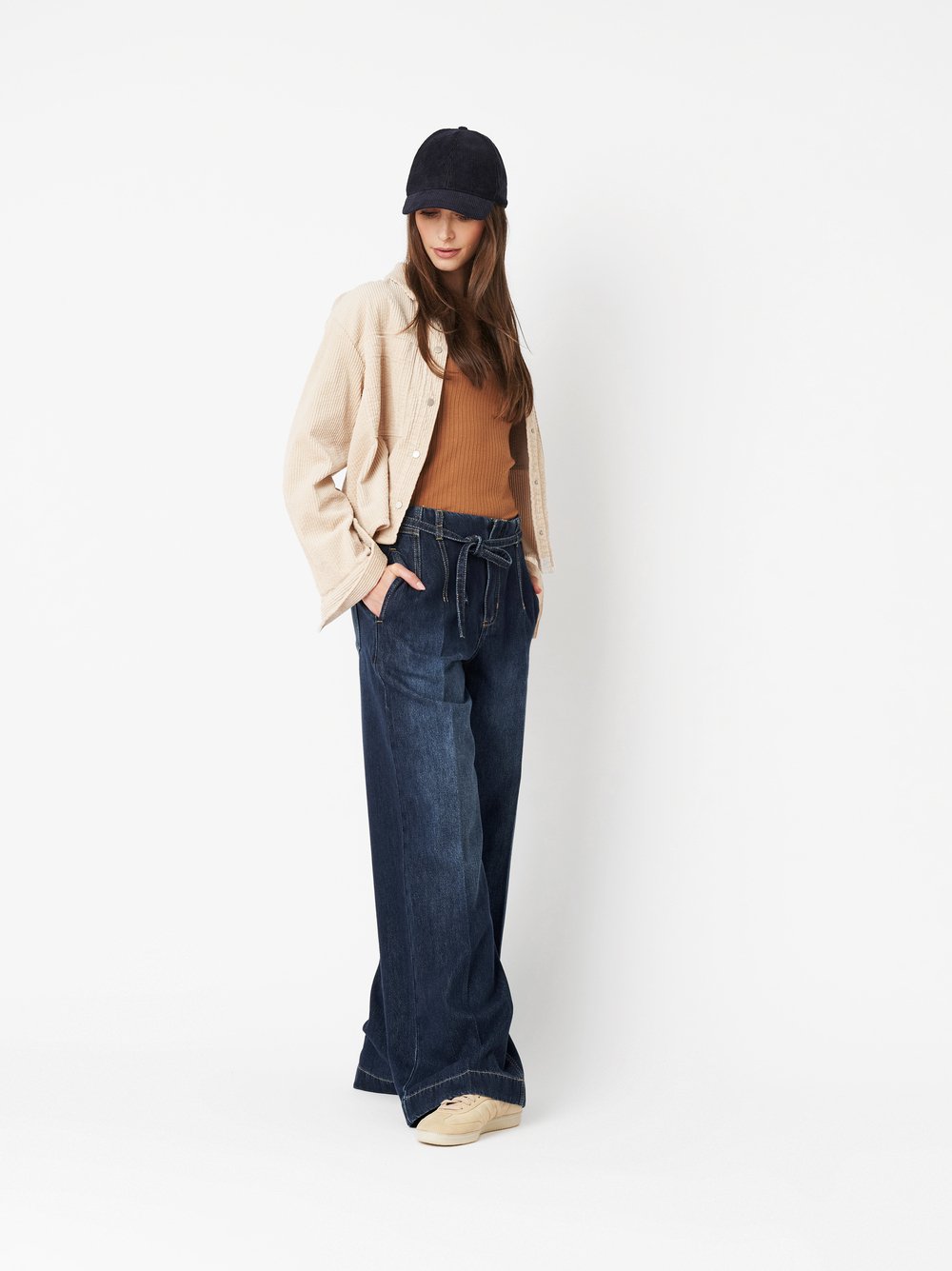 Jeans Mara_384 dark blue outfit view